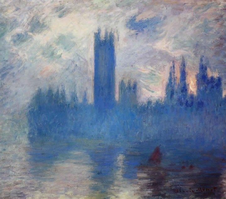 Claude Monet Houses of Parliament Westminster